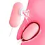 Подвійне вакуумне віброяйце "Вуманайзер" з USB кабелем 10 режимів 5,3 см. Рожевий K000913 - мініатюра 1