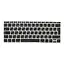 Накладка на клавіатуру DK для Apple MacBook 12" 2015 - 2017 UK силікон чорний (06788) - мініатюра 1