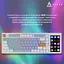 Клавіатура Ajazz AKP815 Red Switch RGB with 4.95" LCD Touch Screen White Blue Orange (AKP815-R-WBO) - мініатюра 11