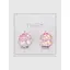 Сережки на клипсі для дівчинки XF11118 Рожевий (2002016397790) - мініатюра 1