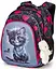 Ортопедический рюкзак в школу для девочки с Котиком SkyName 37х30х18 см для младших классов (R2-223) - миниатюра 1
