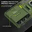 Ударопрочный чехол Epik Camshield Army Ring для Samsung Galaxy S22+ Оливковый / Army Green - миниатюра 2