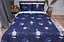 Комплект постільної білизни Moon&Star Ranforce Elite Cosmos King Size 220x240 см наволочки 4х50х70 см - мініатюра 4