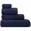 Полотенце МВМ My Home Нежность 70x140 см темно-синее (BT-11 L DARK BLUE) - миниатюра 9