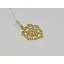 Золота підвіска Столична Ювелірна Фабрика з фіанітами. 423207Ж - мініатюра 2
