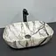 Умивальник VBI Ravenna light gray onyx накладний VBI-011213, Мармур - мініатюра 1