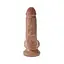 Фаллоимитатор King Cock With Balls 19.4 см коричневый - миниатюра 3