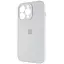 Чохол Epik Silicone Case Full Camera Protective AA для Apple iPhone 15 Pro Max 6.7 Білий/White - мініатюра 3