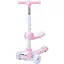 Самокат iTrike JR 3-098 3 в 1 розовый - миниатюра 1