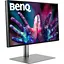 TFT 27` BenQ PD2725U, IPS, 4K UHD, DHDR400, 2x HDMI, DP, 2x Thunderbolt 3 (USB-C), USB-hub, HAS, цв. - миниатюра 2