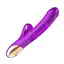 Вибратор для женщин 3в1 силиконовый 21 режим стимуляции клитора usb 25 см фиолетовый - миниатюра 1