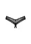 Стрінги з відкритим доступом Obsessive Medilla M/L чорний - мініатюра 6