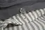 Постельное белье со льна Lotus Home - Karlin stripe linen антрацит евро - миниатюра 6