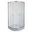 Душевая кабина Bravo Wisla 80T 000022471, прозрачный, матовый хром - миниатюра 3