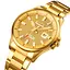 Чоловічий наручний годинник 1654GD Gold Skmei acs0030652 - мініатюра 2