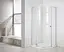 Душевая кабина угловая Volle Benita 90x90 распашная прозрачное стекло 8 мм с поддоном PUF хром 1017.114601R4 коробки, Правая, прозрачная, хром - миниатюра 12
