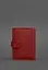 Кожаная обложка для паспорта 3.0 красная - миниатюра 5