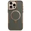 Чохол Epik TPU+PC Metal Buttons with MagSafe Carbon Ring для Apple iPhone 16 Pro Max 6.9 Золотий - мініатюра 1