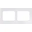 Рамка Brille для розетки VB-2F wh - миниатюра 1
