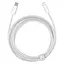 Дата кабель Baseus Dynamic Series Type-C to Lightning 20W (2m) (CALD0001) White - мініатюра 3