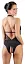 Боди Cottelli Collection Lingerie Crotchless S черный - миниатюра 2