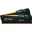 Модуль пам'яті Kingston Fury DDR5 16Gb (2x8) 5200MHz Beast Black RGB (KF552C40BBAK2-16) - мініатюра 1
