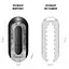 Вібромастурбатор Tenga Flip Zero Electronic Vibration Black, змінна інтенсивність, розкладний - мініатюра 2