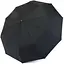 Парасолька-напівавтомат з прямою ручкою для чоловіків 22-04 Чорний - мініатюра 1