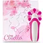 Стимулятор с имитацией оральных ласк FeelzToys Clitella Oral Clitoral Stimulator Pink - миниатюра 2