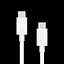 Кабель Data Cable UltraDART / SuperVOOC / Warp / 150W / 240W / 10A 1m Type-C на Type-C / USB-C (OEM) white - мініатюра 3