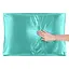 Шовкова наволочка «Чумацький шлях» для подушки 70х50 см Наволочка від зморшок зі 100% натурального шовку Mulberry 19 моммі Бірюзовий - мініатюра 4