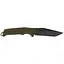 Нож SOG Trident FX Partailly Serrated Черный-Оливковый - миниатюра 1