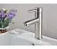 Смеситель для умывальника Solone EZA1-B090 однорычажный Нержавеющая сталь 30412 - миниатюра 4