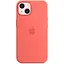 Оригинальный силиконовый чехол Apple Silicone Case MagSafe для iPhone 13 Pink Pomelo MM253ZE/A - миниатюра 9