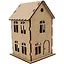 Заготовка Rosa Talent Хатинка 3Д 1 ДВП 12.5х12.5х20 см - мініатюра 1