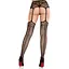 Колготки-панчохи Leg Avenue Backseam Net Stockings - мініатюра 3