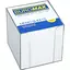 Бокс для паперу Buromax з білим папером 9х9х9 см прозорий (BM.2290-03) - мініатюра 1