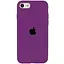 Чехол Epik Silicone Case Full Protective AA для Apple iPhone SE 2020/7/8 4.7 Фиолетовый/Grape - миниатюра 1