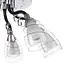 Люстра потолочная Brille с подсветкой LED E14 40W CH (LK-512S/5) - миниатюра 3