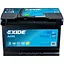 Акумулятор автомобільний EXIDE START-STOP AGM 62Ah Ев (-/+) (EK620) - мініатюра 1