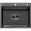 Кухонная мойка Kroner KRP Derby - 6050HM PVD (2,5/0,5 мм) (CV027242) - миниатюра 1