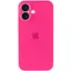 Чохол Epik Silicone Case Full Camera Protective AA для Apple iPhone 16, 6.1 Рожевий/Barbie pink - мініатюра 5