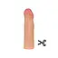 Насадка на пенис Lovetoy Revolutionary Silicone Nature Extender 17.8 см коричневый - миниатюра 10