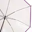Женский зонт-трость полуавтомат Happy Rain 105 см прозрачный - миниатюра 3