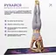 Коврик для йоги EasyFit Light BlueMoon (замша-каучук) (EF-1926-3) - миниатюра 6