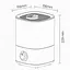 Зволожувач повітря Xiaomi Xiaoda Desk Humidifier F100 2.5L (XD-F100-01) - мініатюра 8