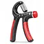 Эспандер кистевой с регулируемой нагрузкой 10-40 кг Power Hand Grip Blac Power system One Size fit0011925 - миниатюра 1