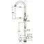 Монокран для раковины Aquatica KT-1G170P 9722601 - мініатюра 2