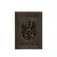 Кожаная обложка для паспорта с австрийским гербом темно-коричневая Crazy Horse - миниатюра 6