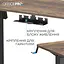 Комп'ютерний ігровий стіл OfficePro ODE1260DW Dark Wood/Black [124835] - мініатюра 7